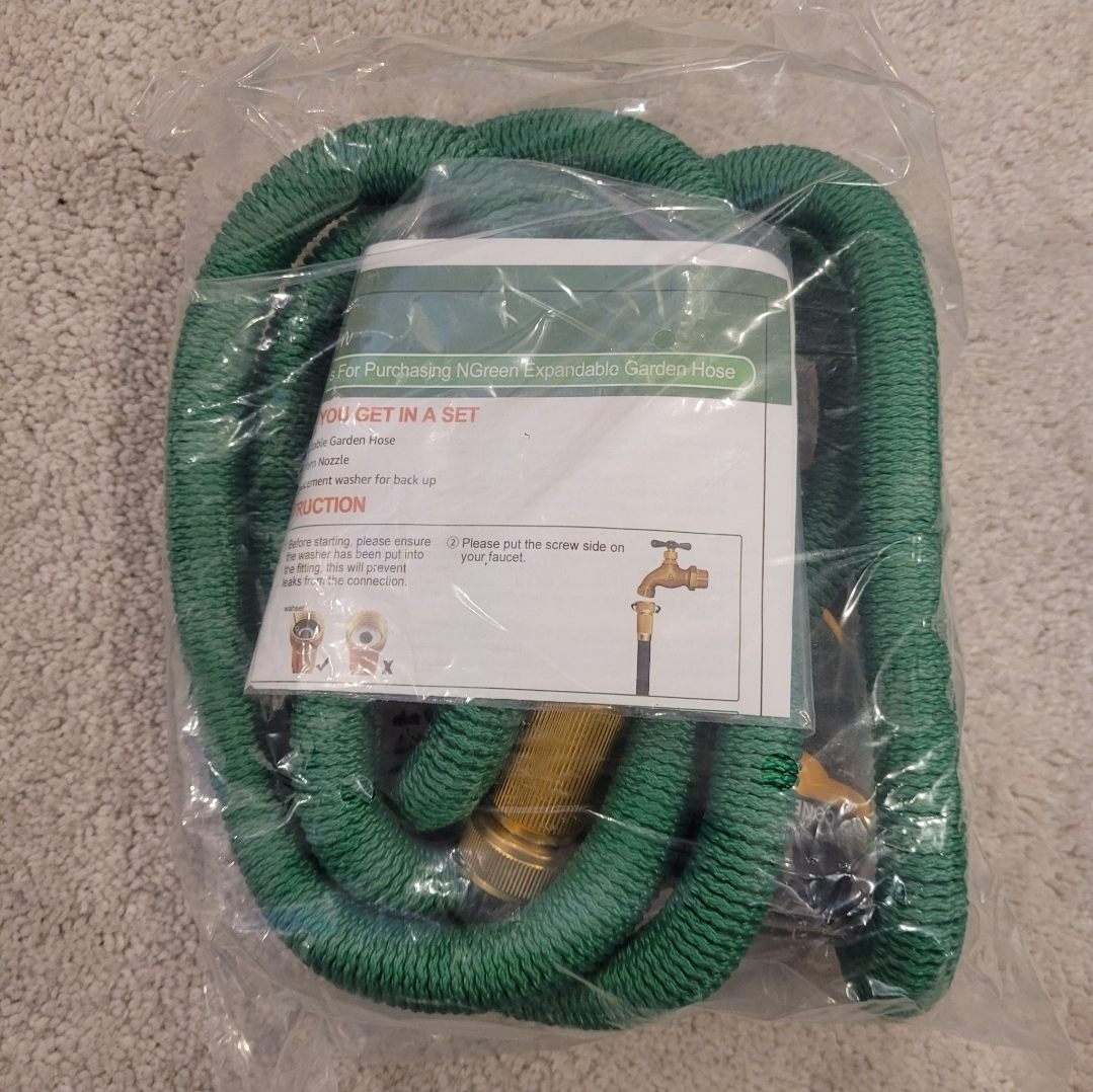 NGreen Expandable Garden Hose 25ft - photo 2