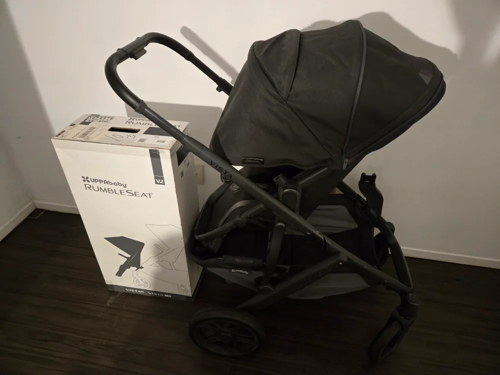 Uppababy Vista V2 Stroller with RumbleSeat image indicator(2)