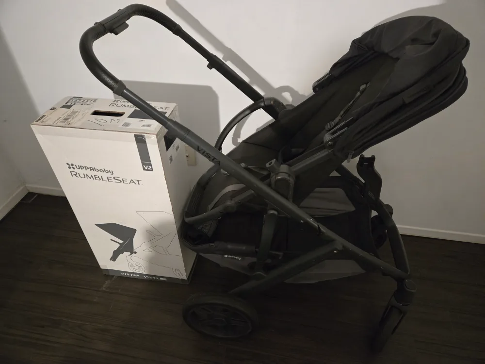 Uppababy Vista V2 Stroller with RumbleSeat image indicator(7)