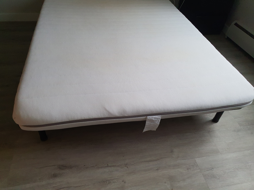 IKEA Sultan mattress and slatted bed base. - photo 2