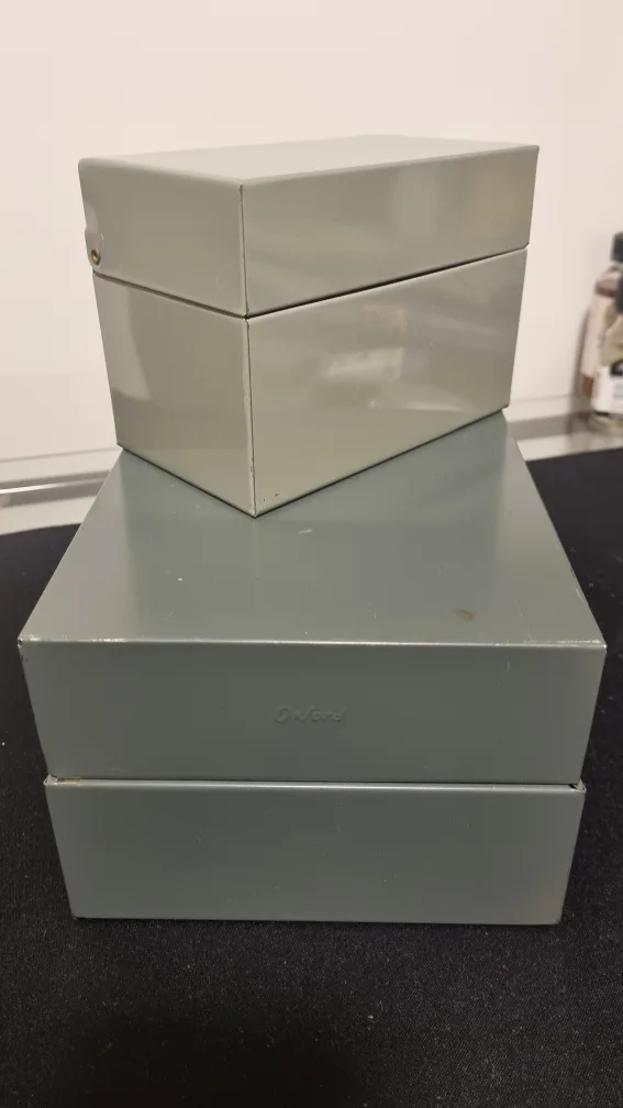 Oxford Metal Index Card Boxes image indicator(2)