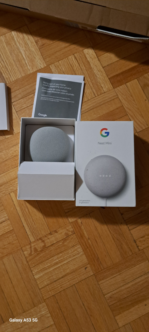 Google Nest Mini 2nd Generation Smart Speaker