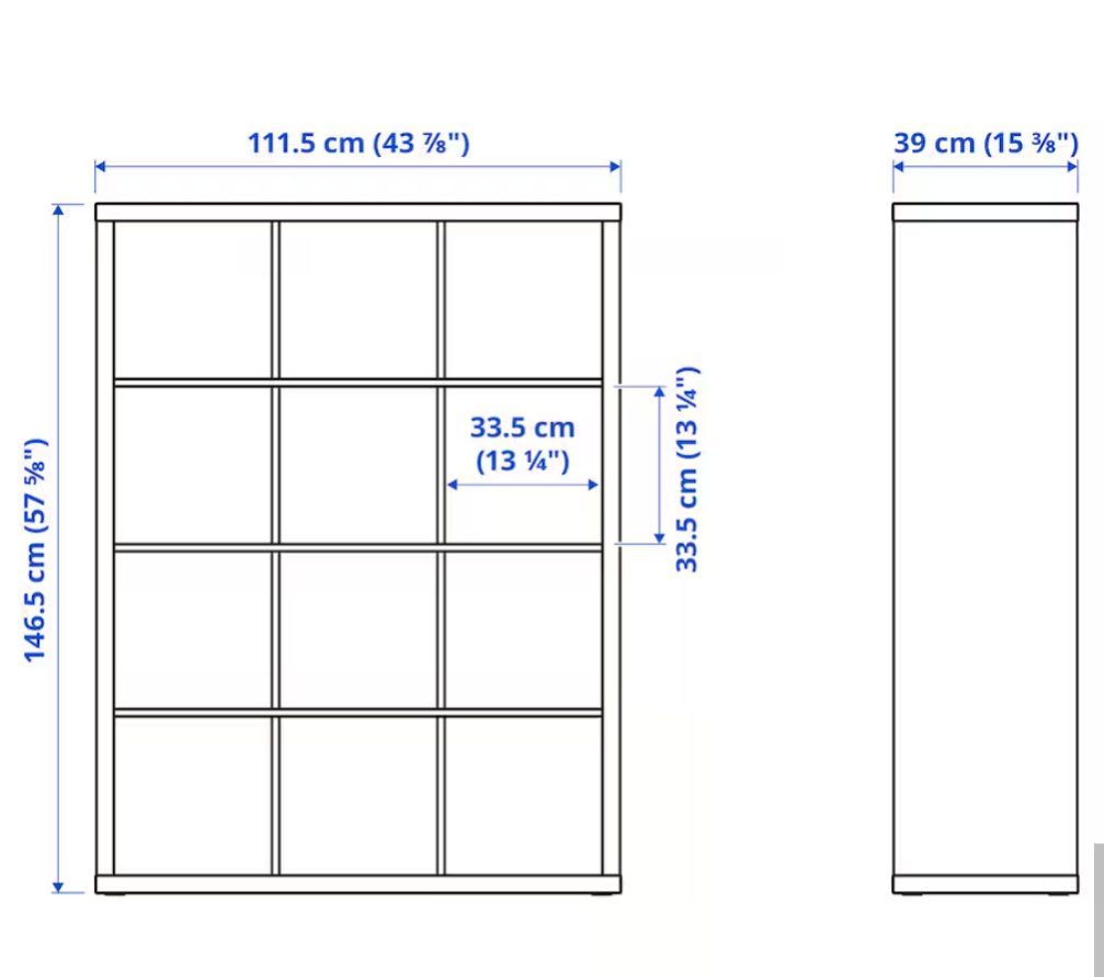 IKEA Kallax Shelving Unit - photo 2