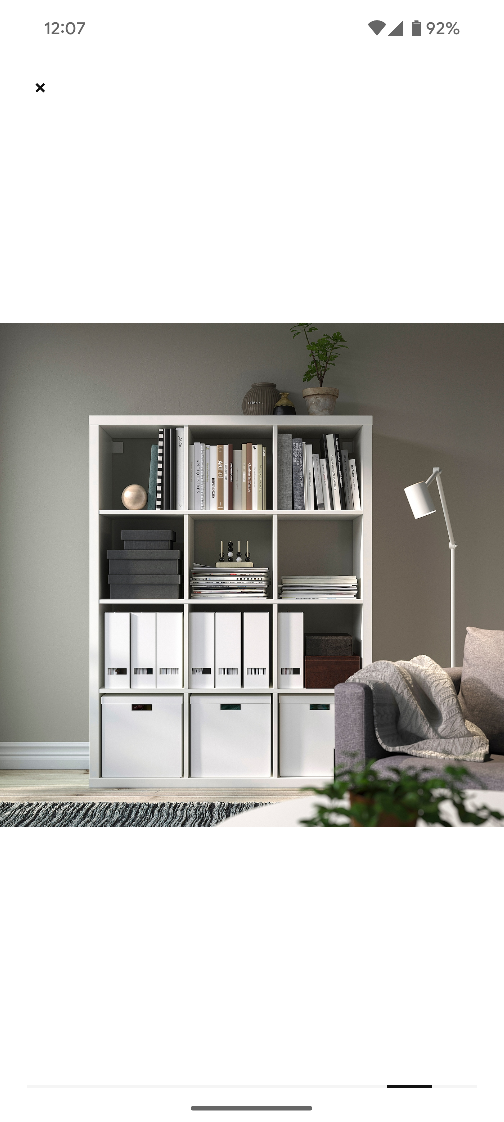 IKEA Kallax Shelving Unit