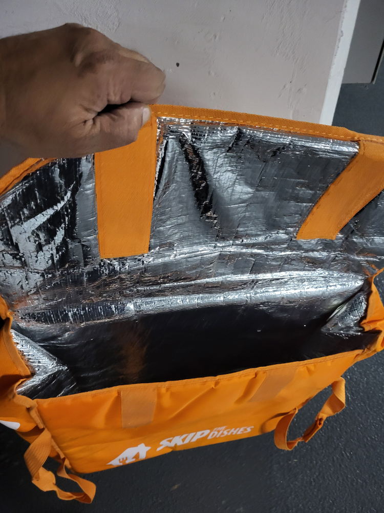 SkipTheDishes Delivery pizza bag - photo 2