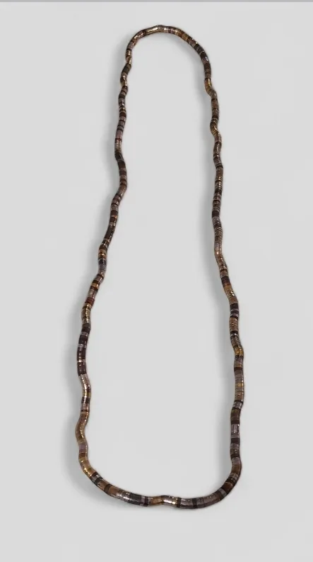 Gold and Silver Tone Beaded Necklace image indicator(3)