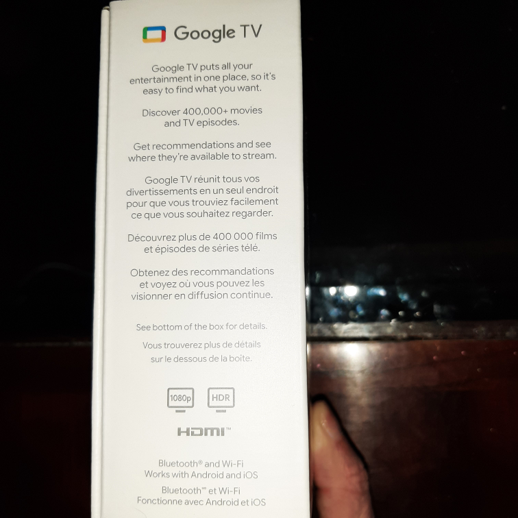 Google Chromecast with Google TV - photo 2