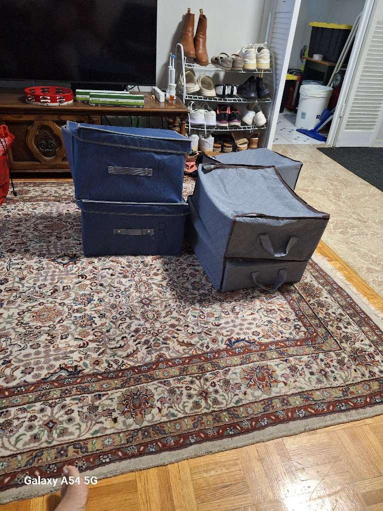 4 Storage Bins take them all or nothing
