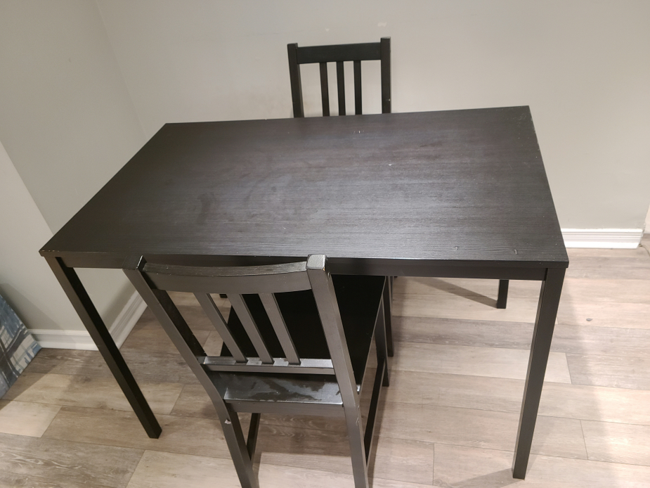 Ikea Table and Two Chairs #freecycle