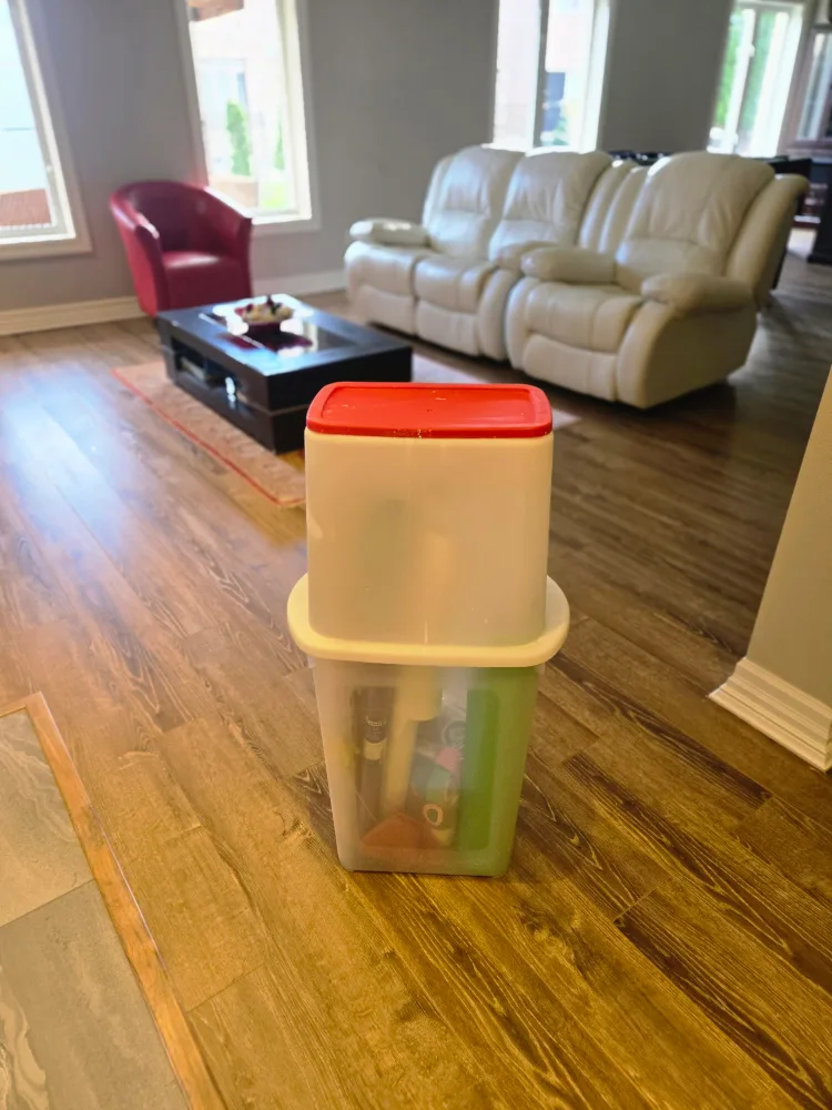 Wrapping Paper Storage Box with Lid image indicator(3)