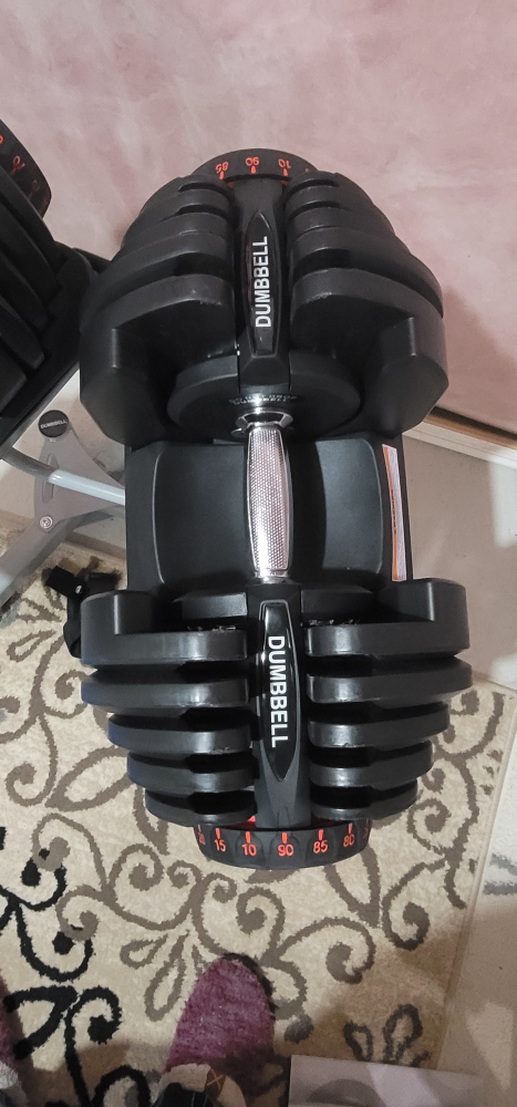 Adjustable Dumbbells with Stand