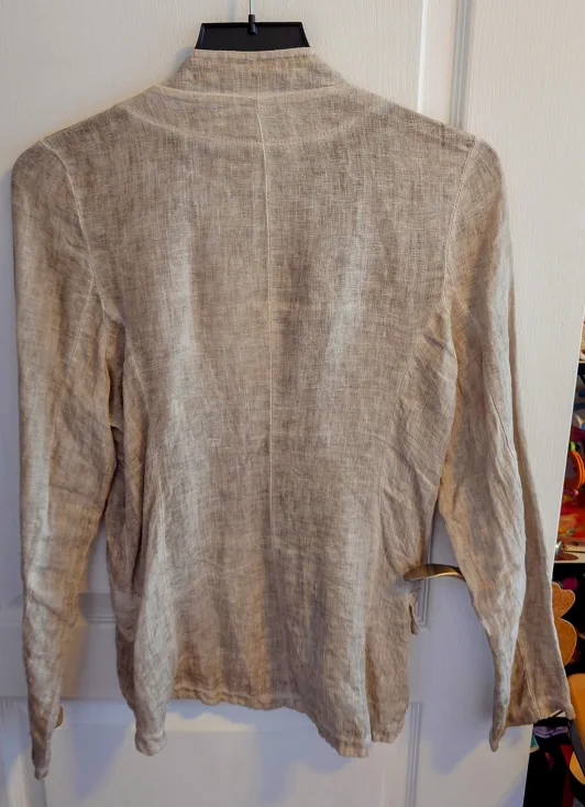 Beige Hemp Fiber Blazer image indicator(2)