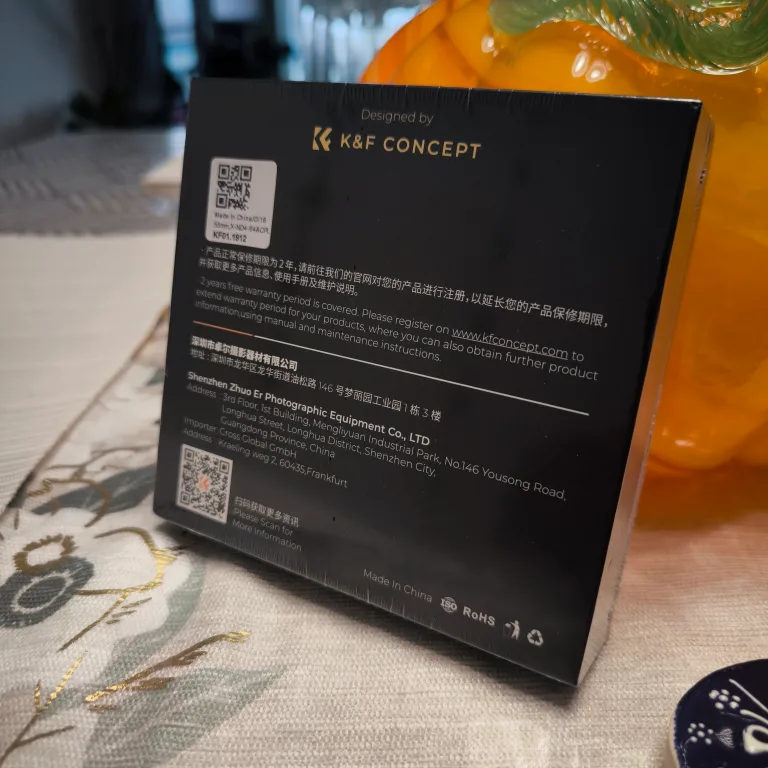 K&F Concept 55mm Variable ND CPL Filter image indicator(2)