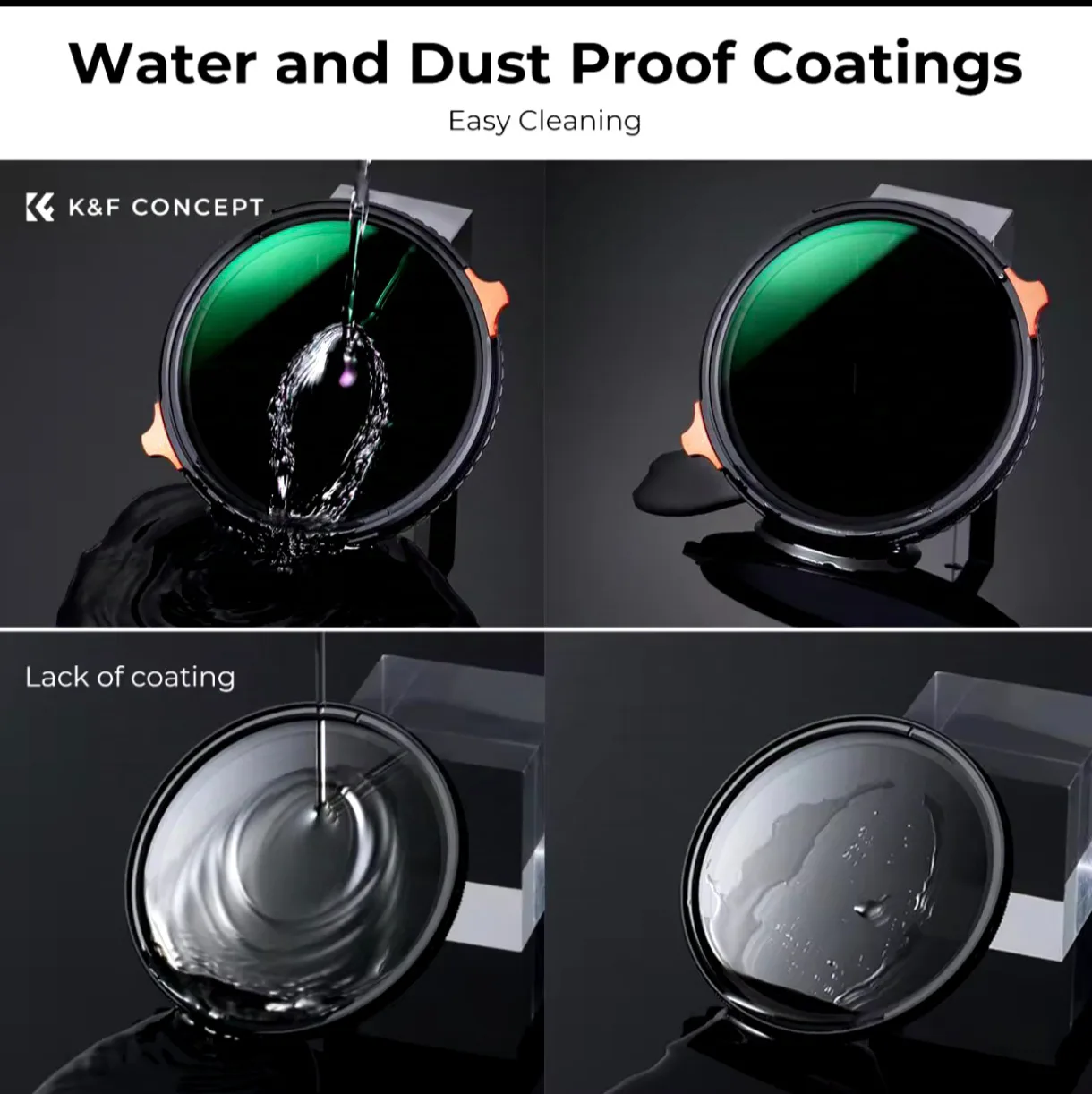 K&F Concept 55mm Variable ND CPL Filter image indicator(4)