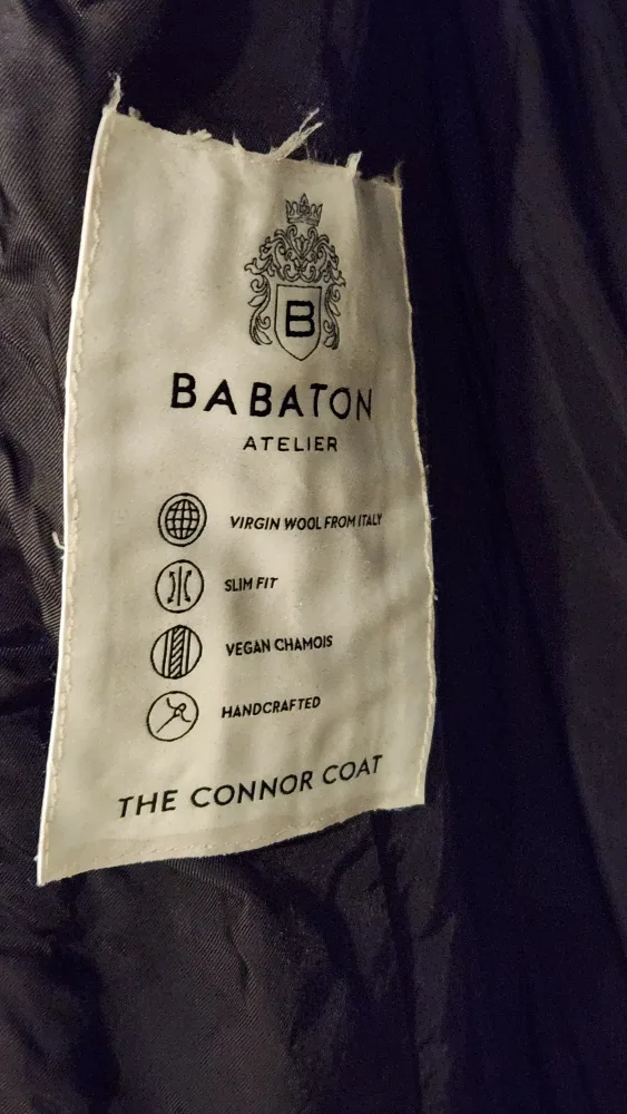 Babaton the Connor Coat with Belt image indicator(6)
