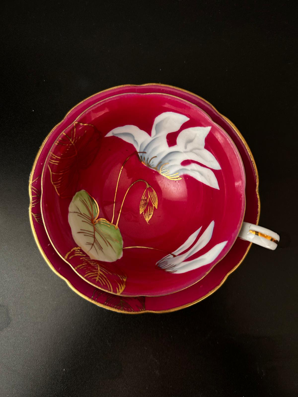 Vintage Teacup and Saucer Set from Princess China - photo 4