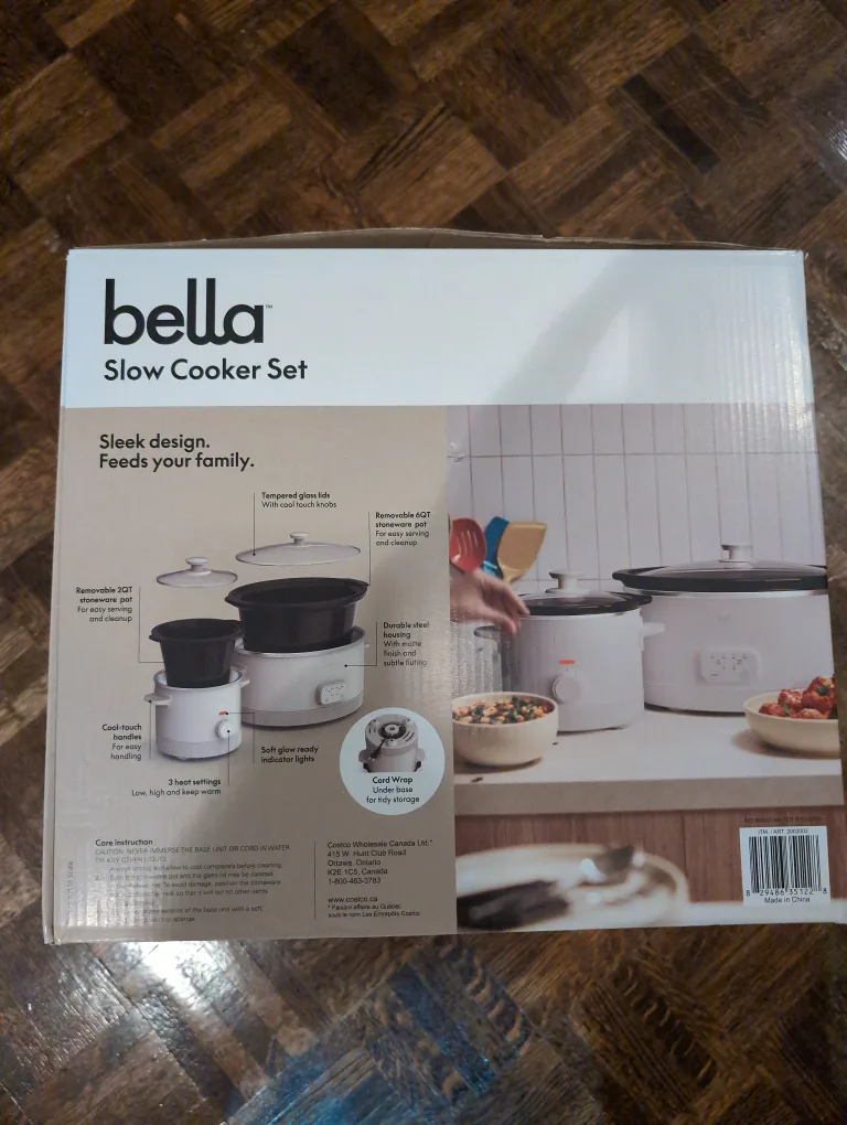 Bella Slow Cooker Set thumbnail