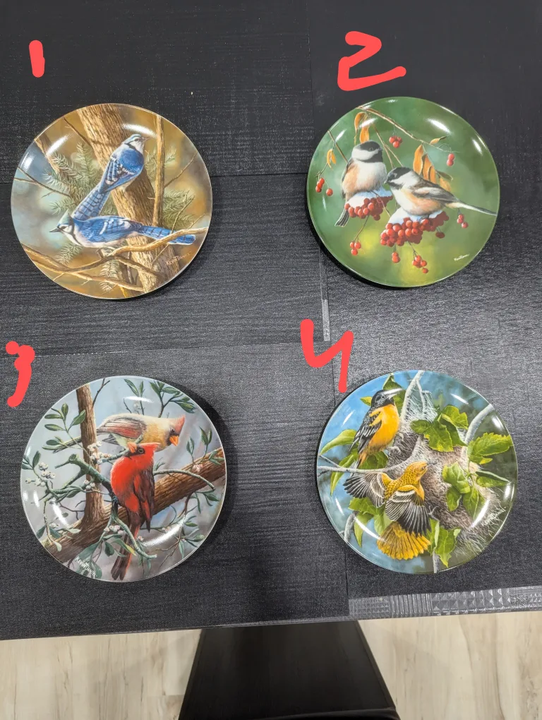 Encyclopaedia  Britannica Birds of Your Garden Plate collections image indicator(2)