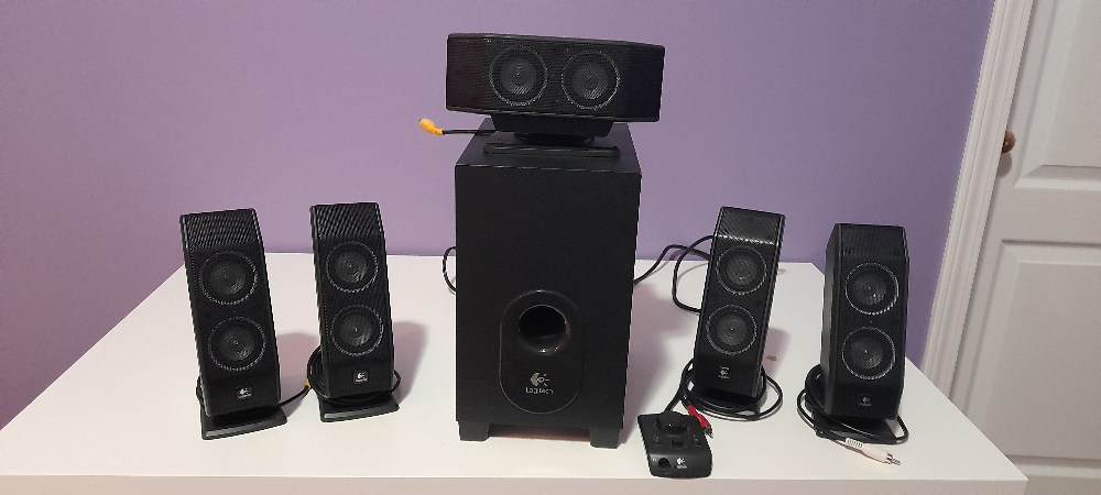 Logitech 5.1 Surround Sound Speakers