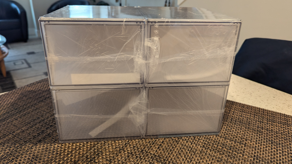 Vtopmart 4 Pack Stackable Makeup Organizer Storage Drawers - photo 3