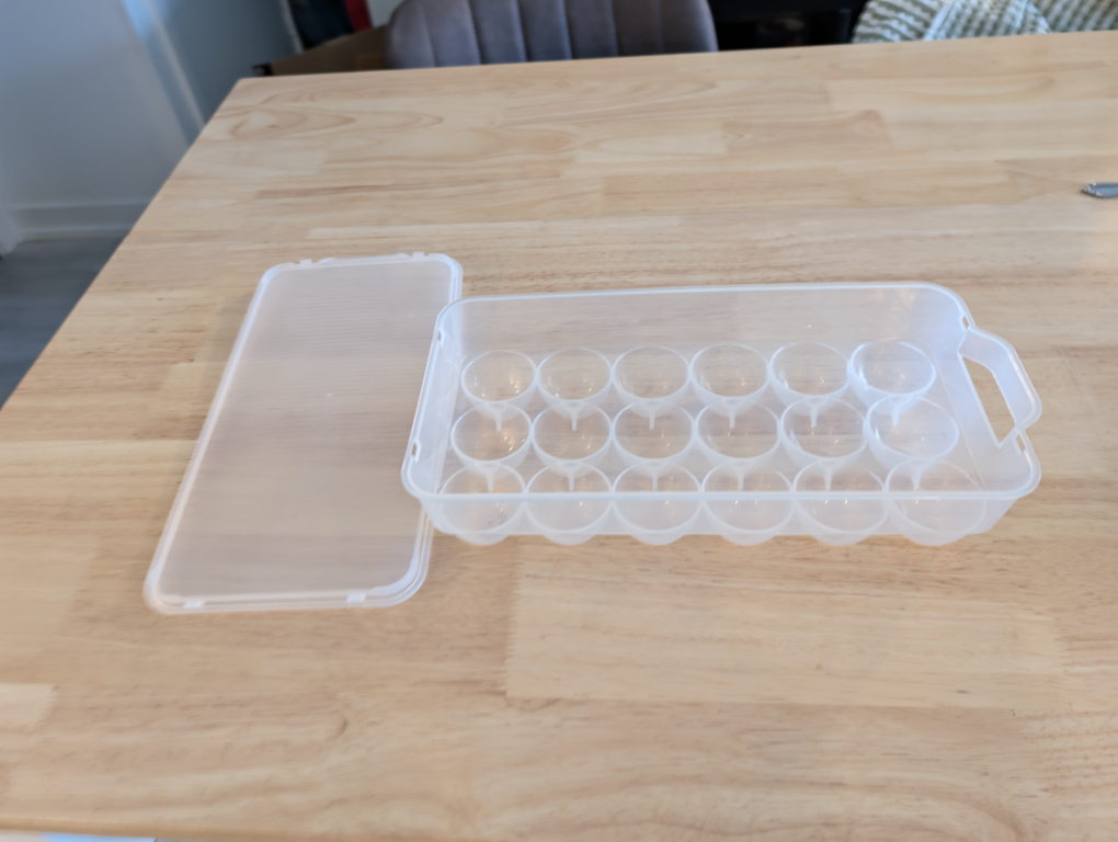 Egg Storage Container with Lid