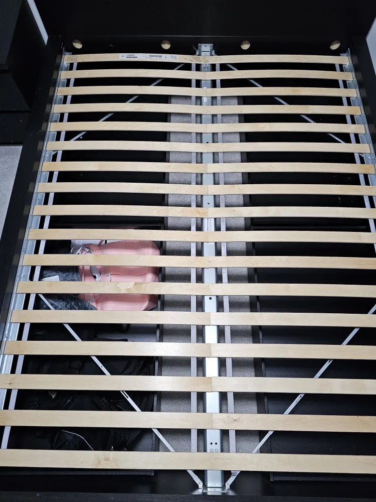 IKEA MALM bedframe with underneath drawers a image indicator(3)