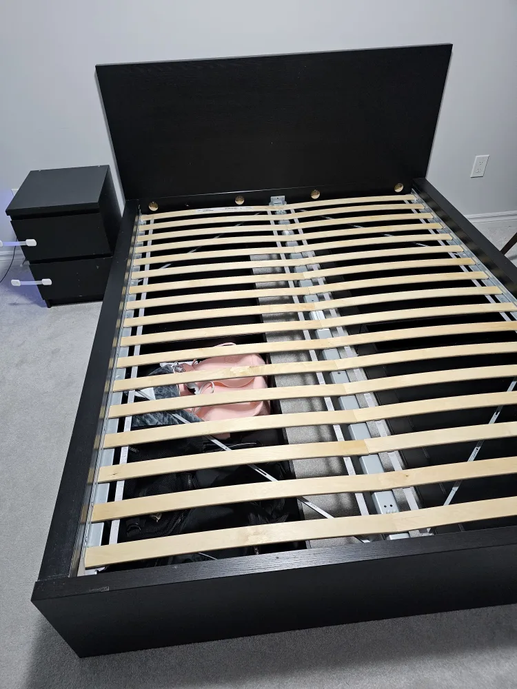 IKEA MALM bedframe with underneath drawers a image indicator(5)