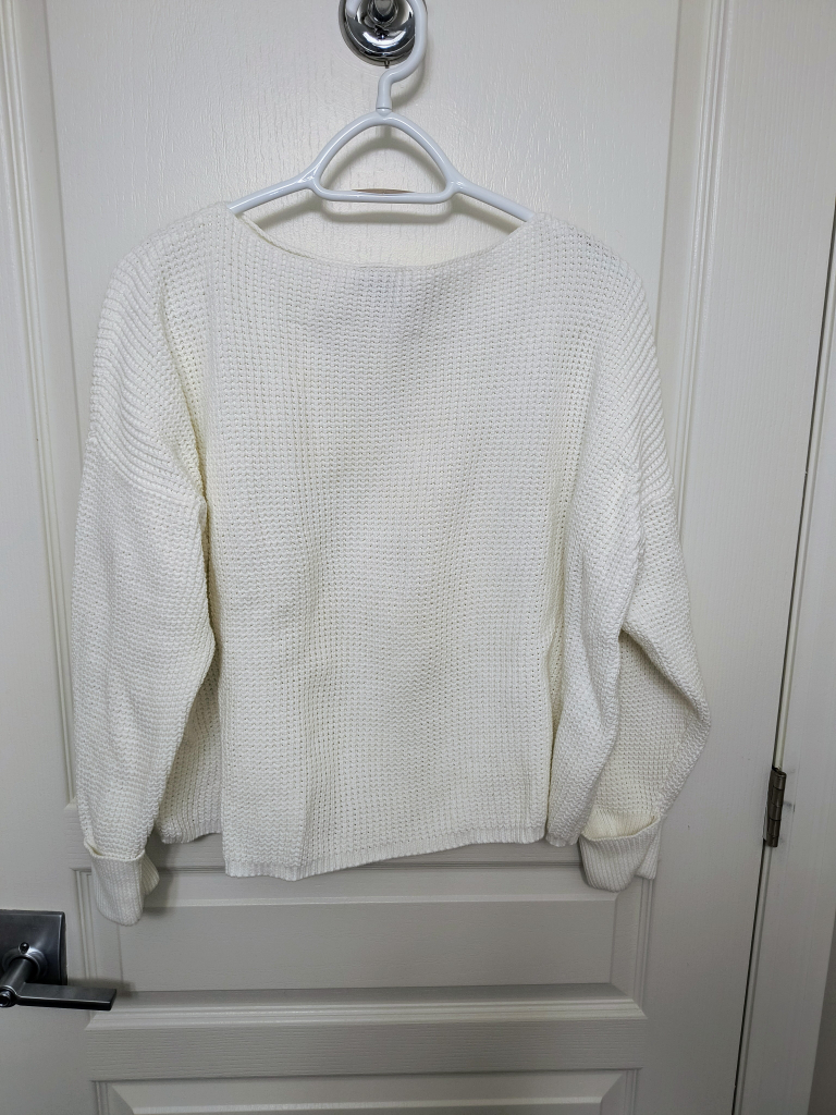 French Connection White Knit Sweater - photo 2