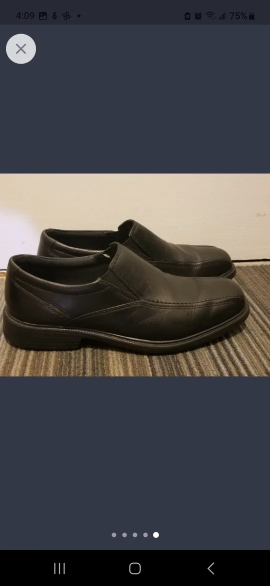 BOSTONIAN Flex Lite 25895 Leather Shoes Flexable,Light Wt.Sz:9.5 image indicator(2)