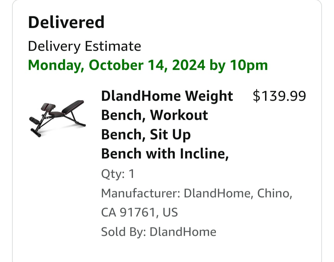 DlandHome Weight Bench, Workout Bench, Sit Up Bench with Incline - photo 4