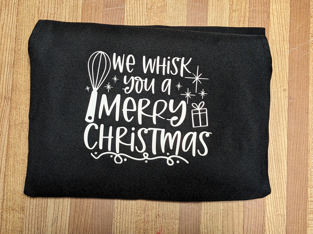 Christmas Aprons with different words each