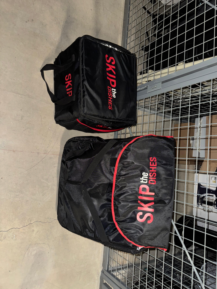 Skip The Dishes Delivery Bags