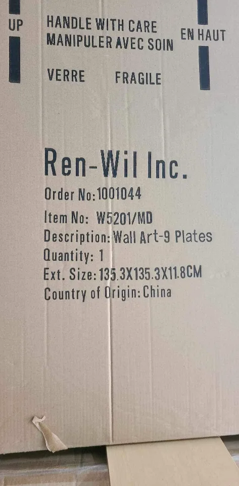 Ren-Wil Wall Art - 9 Plates image indicator(3)