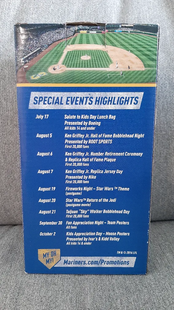 Robinson Canó Seattle Mariners Bobblehead image indicator(4)