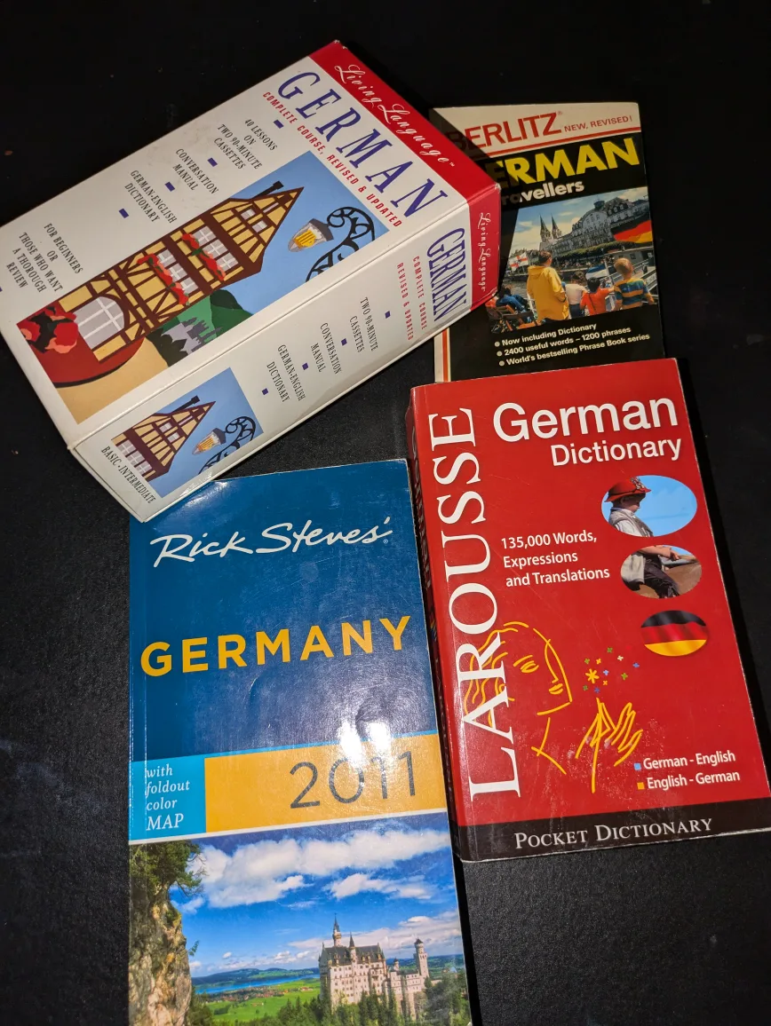 4 German language learning books and guide book ❤️ image indicator(2)
