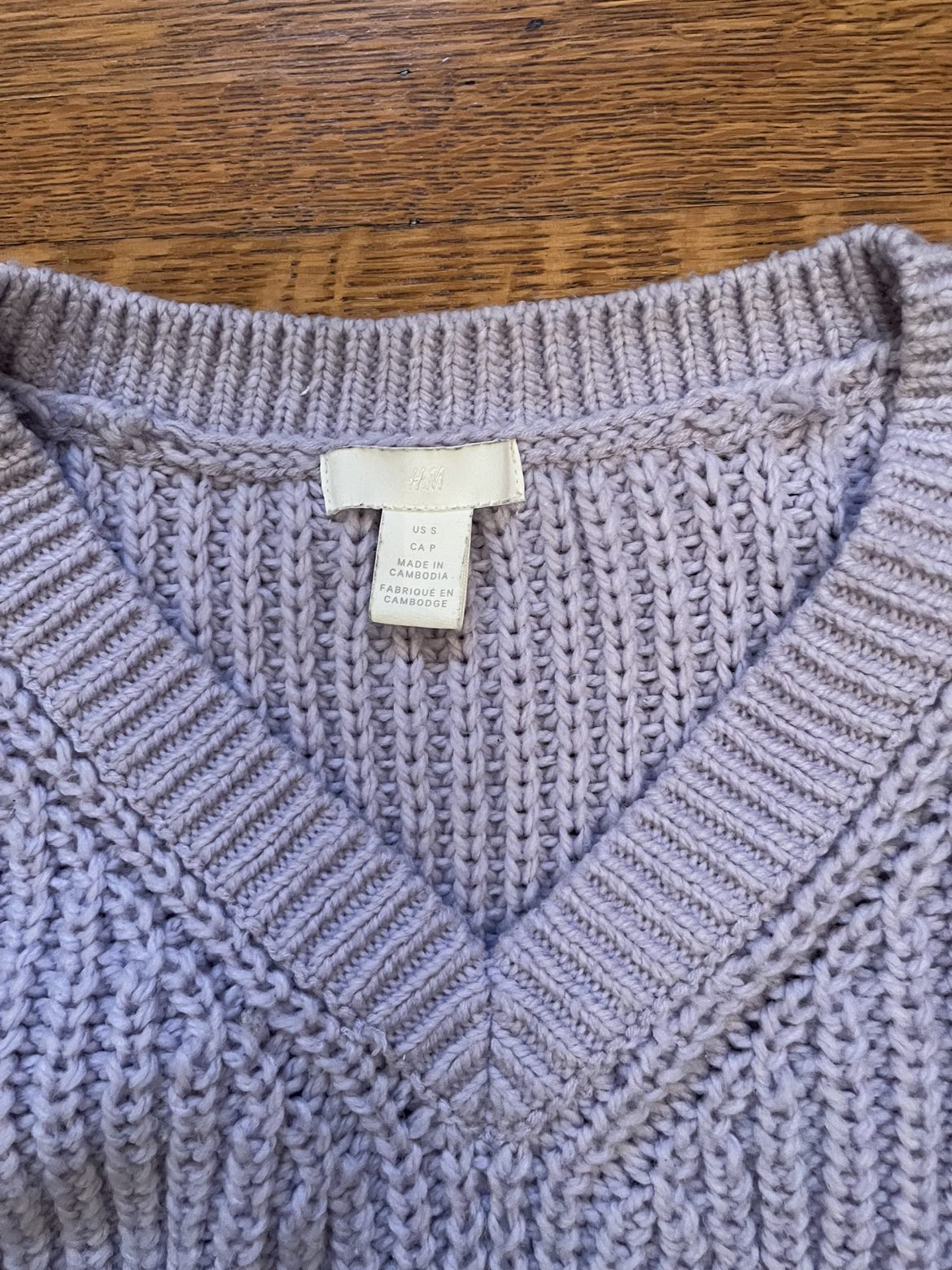 Chunky cable knit sweater - photo 2