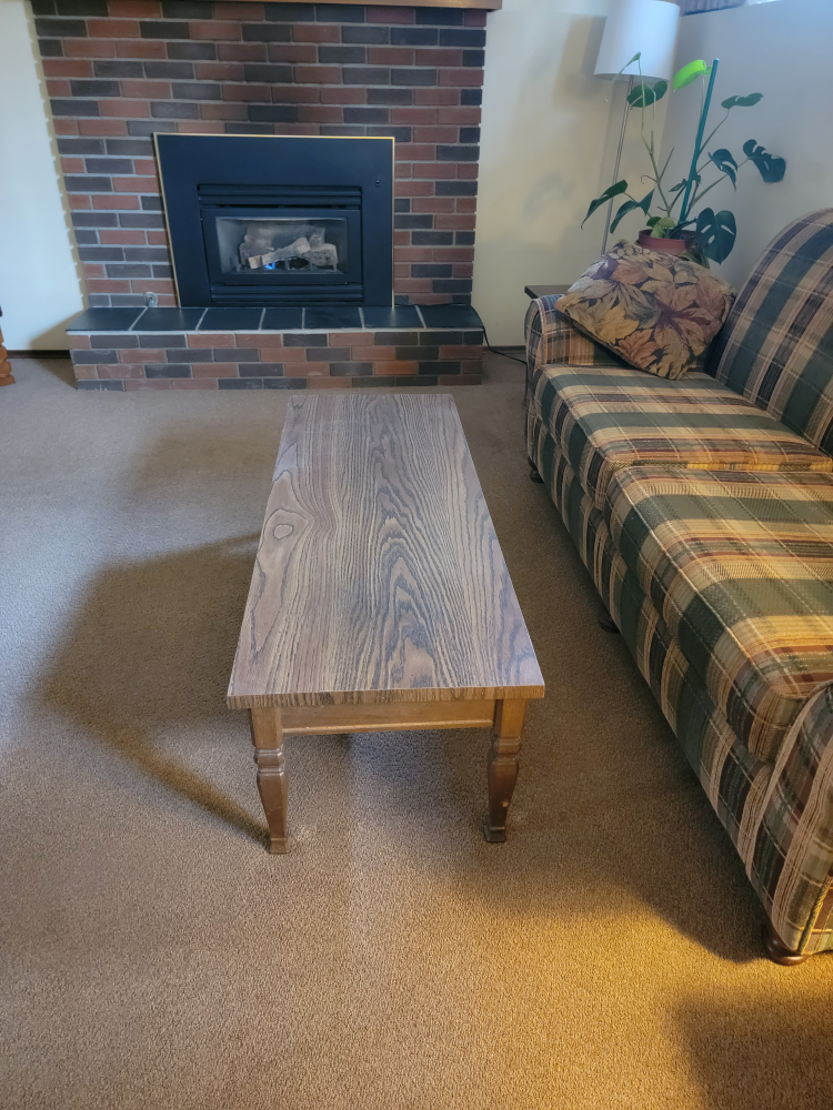 Sturdy cottage style couch, chairs, side tables and ottoman! - photo 5