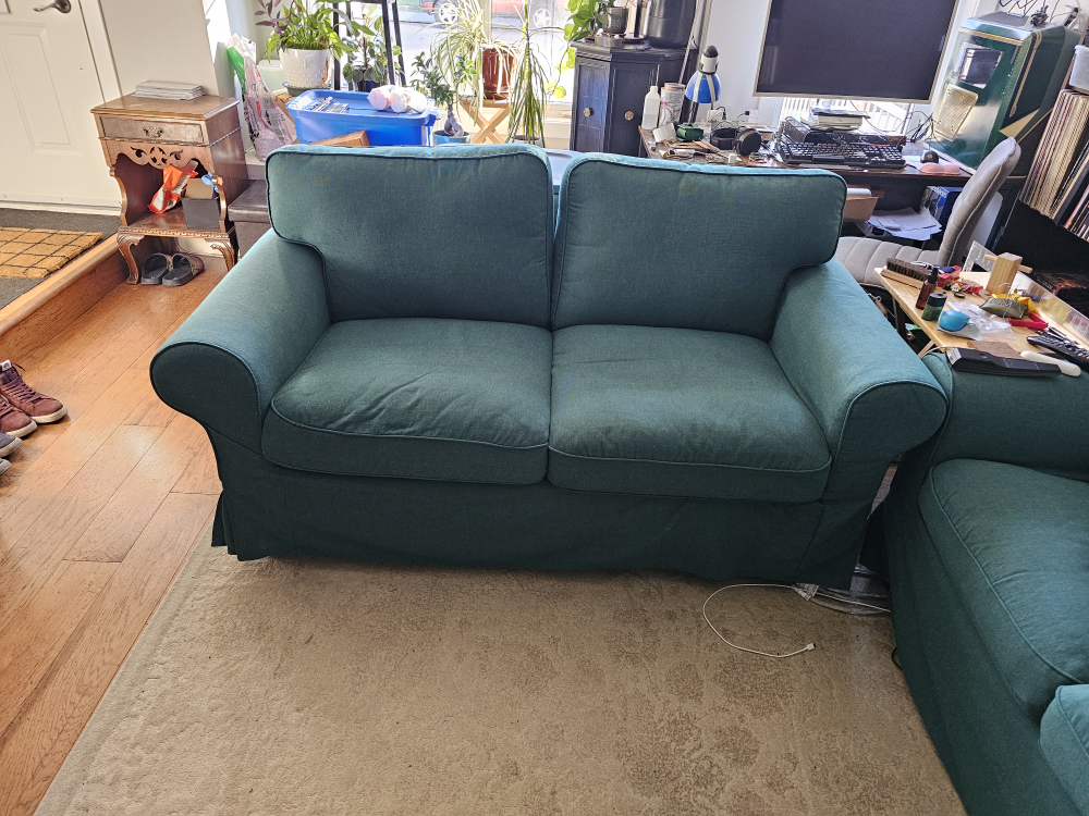 IKEA Love Seat - Teal