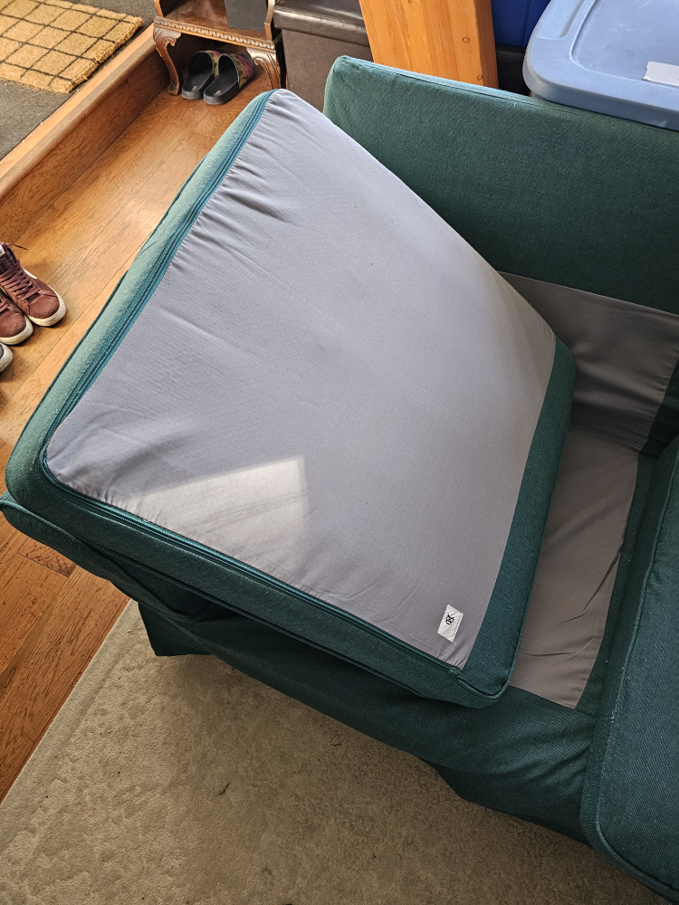 IKEA Love Seat - Teal - photo 4
