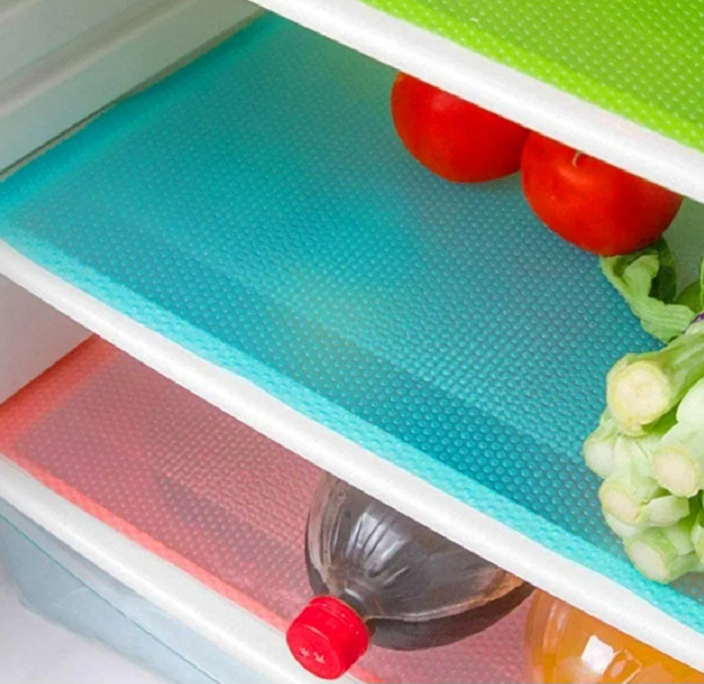 Fridge Liners Mats 4 pack **NEW**