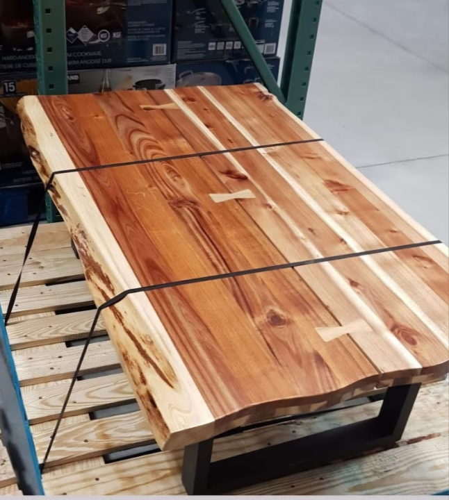 Live Edge Wood Coffee Table