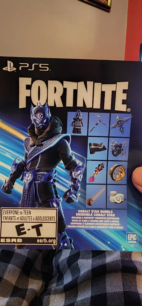 Fortnite Cobalt Star Bundle PS5 Code thumbnail
