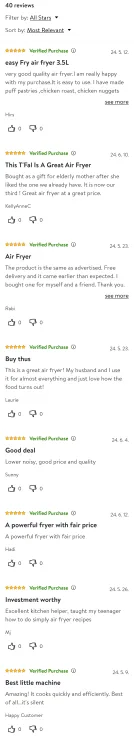 (NEW)T-fal Easy Fry Air Fryer (3.5L) image indicator(2)