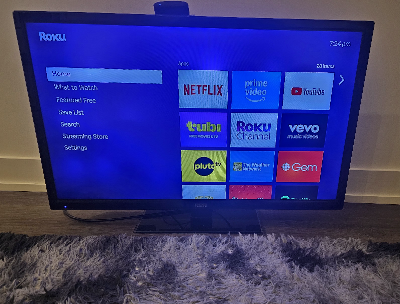 RCA TV 32 Inch & Carpet - Final items left- move out sale - photo 3
