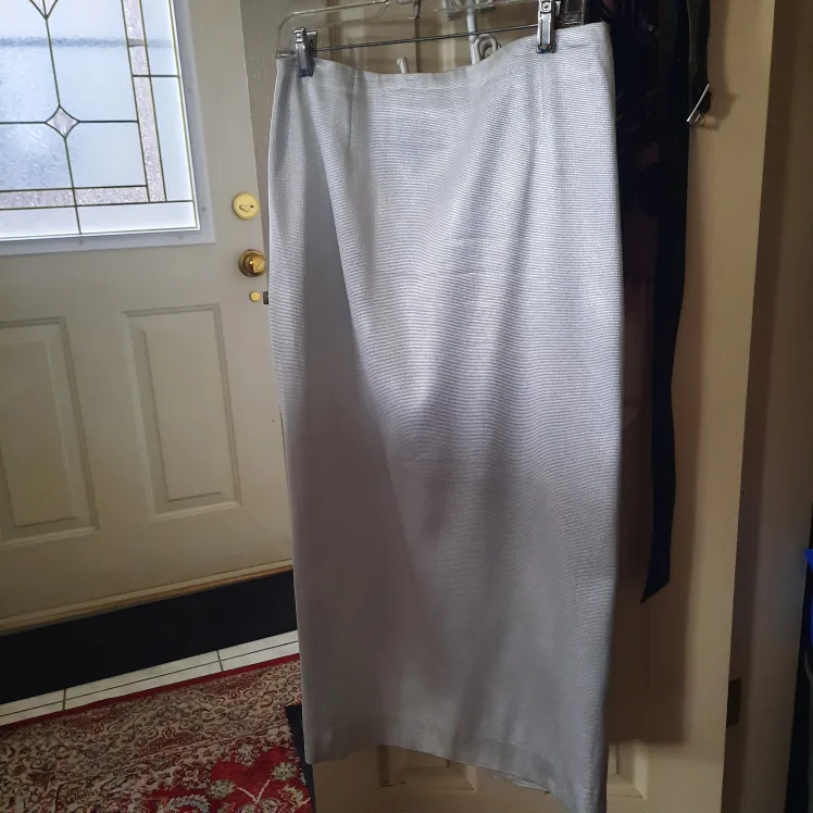 Silver Suit Jacket and Skirt image indicator(2)