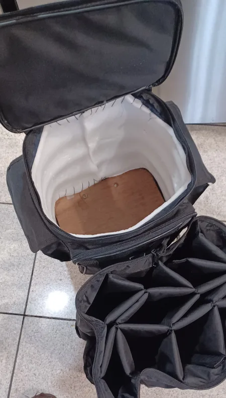 insulated 12 bottles trolley tote image indicator(4)