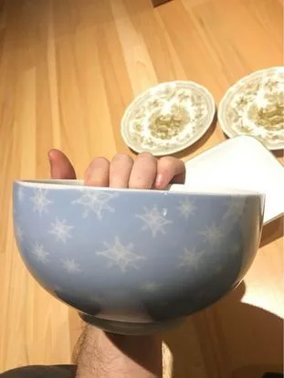 Nuova Fontebasso Scalloped Dinner Plate Transferware Deer Forest image indicator(4)