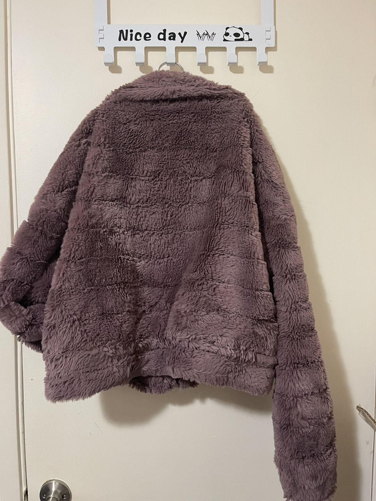 Purple cozy jacket - photo 3