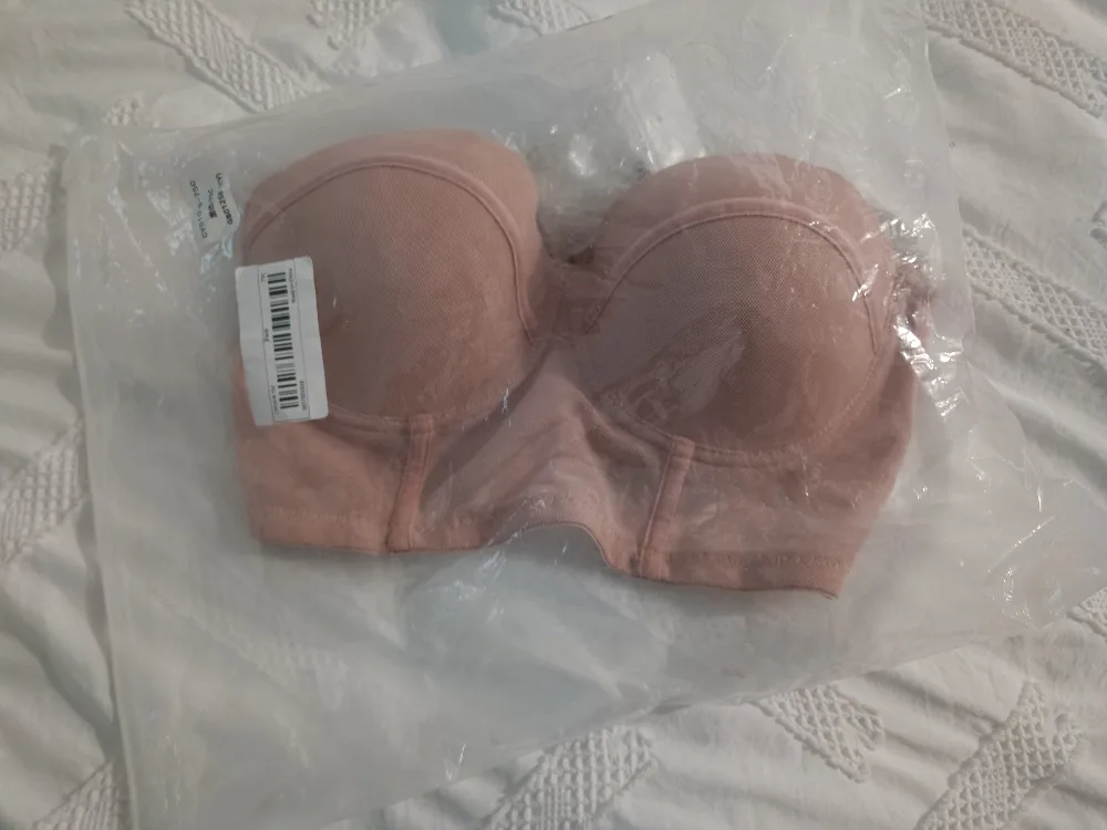 Strapless Rose Bra Size 75C thumbnail