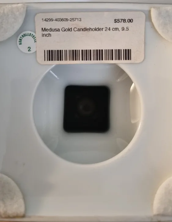 Versace Gold Candle Holder image indicator(5)